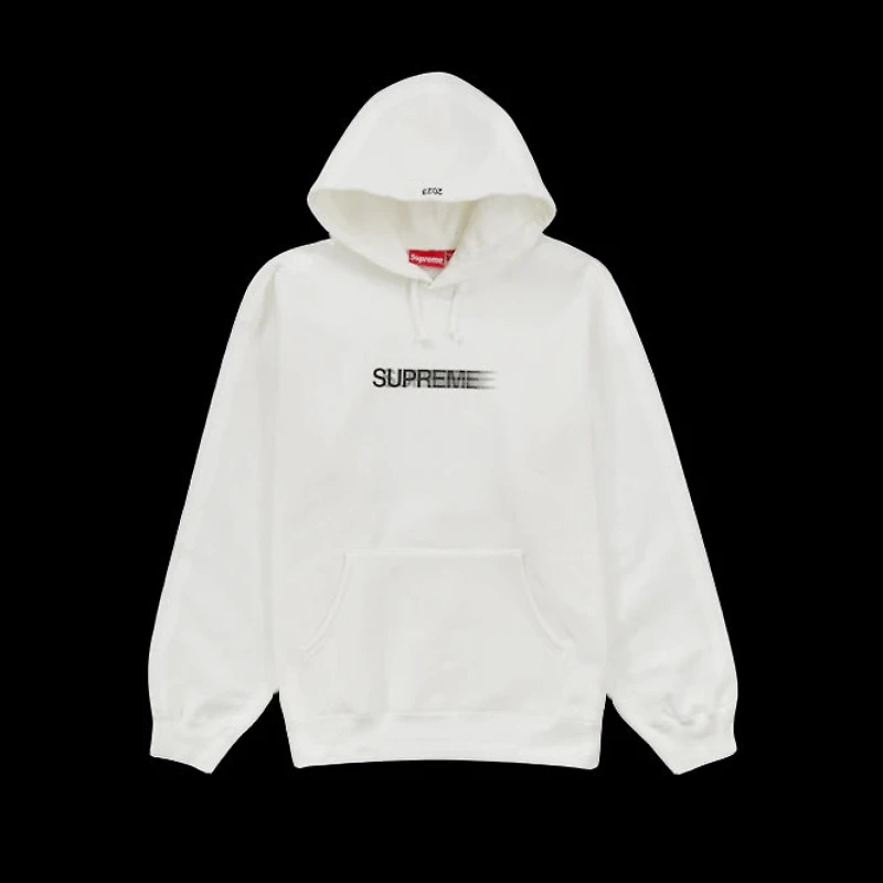 Supreme Motion Hoodie White