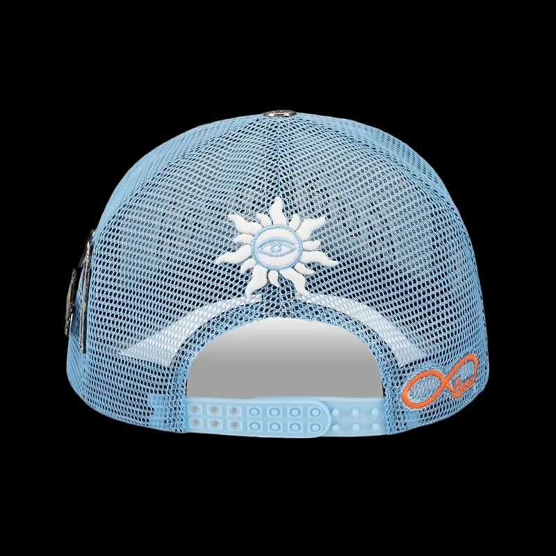 Godspeed GS FOREVER TRUCKER HAT Baby Blue