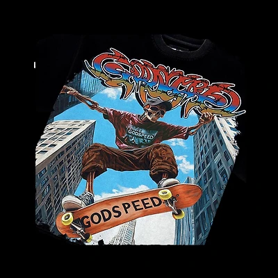 Godspeed Ollie Black Tee