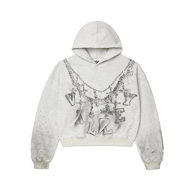 Vale Big Chain Hoodie Grey