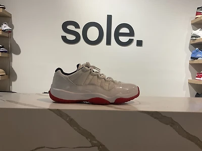 Pre-Owned Air Jordan 11 Retro Low 'White Varsity Red'