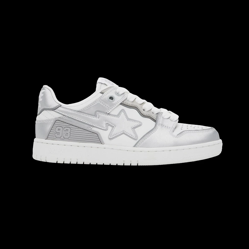Bapesta Silver Sk8 #4 STA
