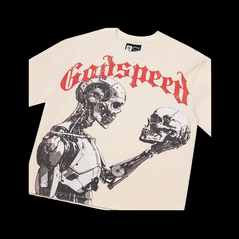 Godspeed Mankind vs Ai III Tee Bone Red