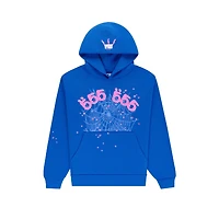 Sp5der Angel Number Hoodie 'Blue'