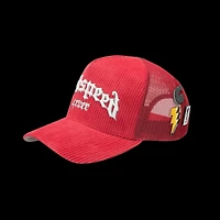 Godspeed GS FOREVER TRUCKER HAT Red Corduroy