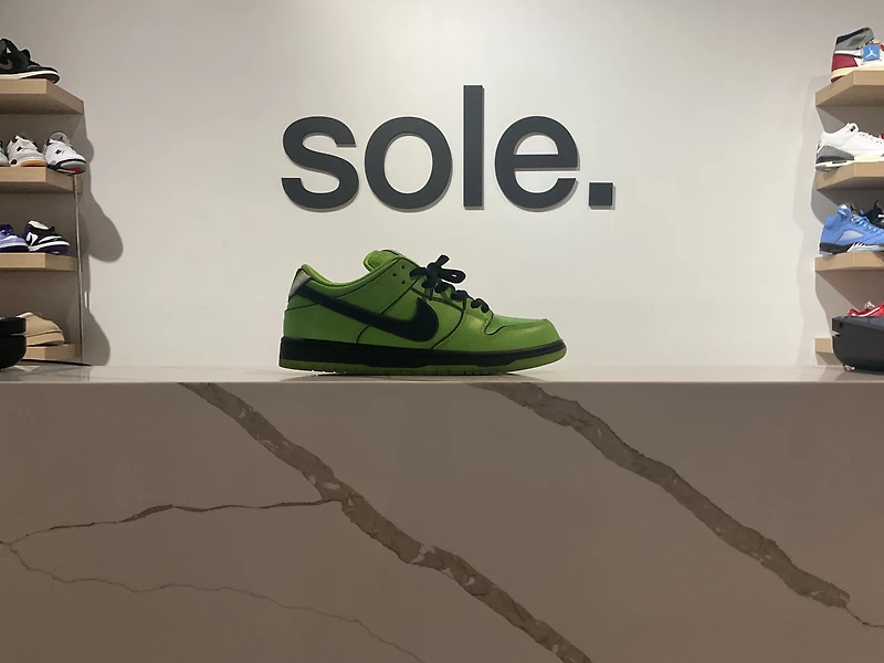 Pre-Owned The Powerpuff Girls x Dunk Low Pro SB QS 'Buttercup'