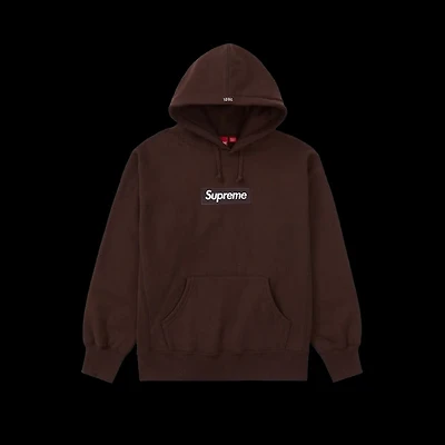 Supreme Box Logo Hoodie Brown FW21