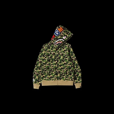 Bape Dark Green Camo Zip Up