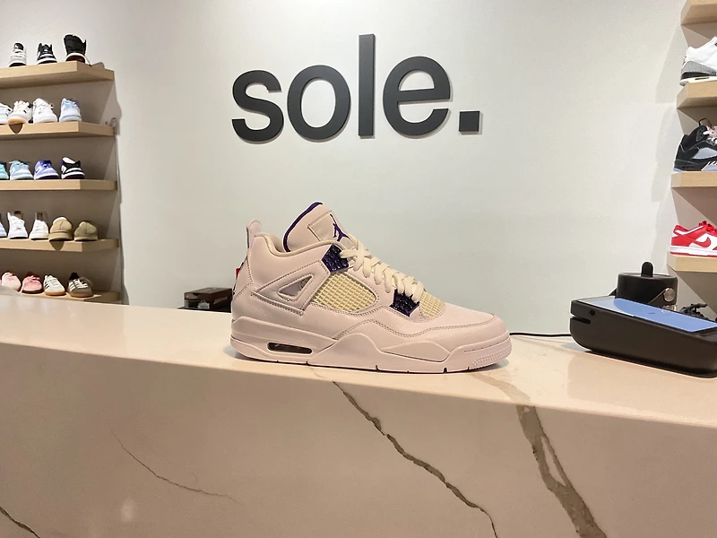 Pre-Owned Air Jordan 4 Retro 'Purple Metallic'