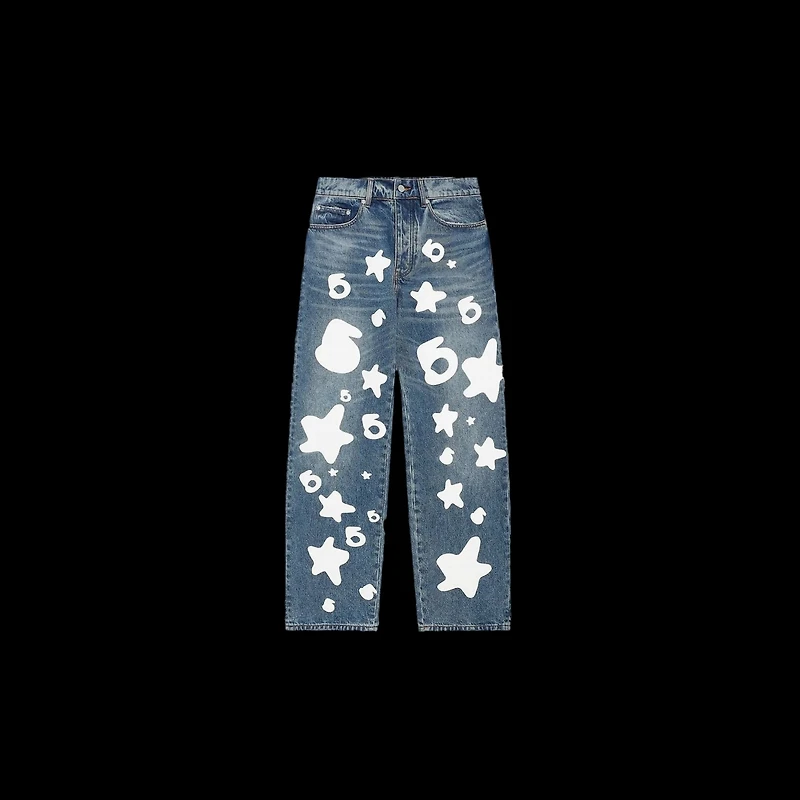 Sp5der Beluga Light Wash Denim