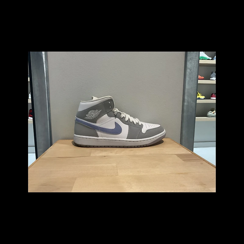 Pre-Owned Wmns Air Jordan 1 Mid 'Wolf Grey Aluminum'