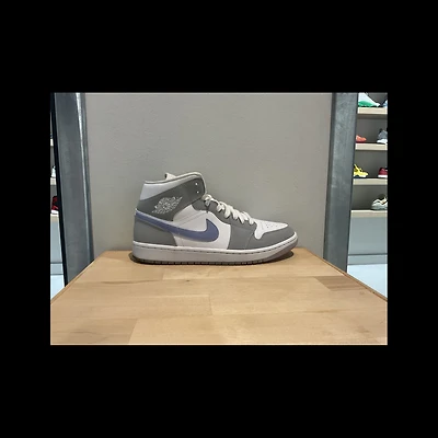 Pre-Owned Wmns Air Jordan 1 Mid 'Wolf Grey Aluminum'