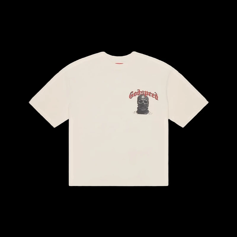 Godspeed Balaclava Szn Tee Bone Red