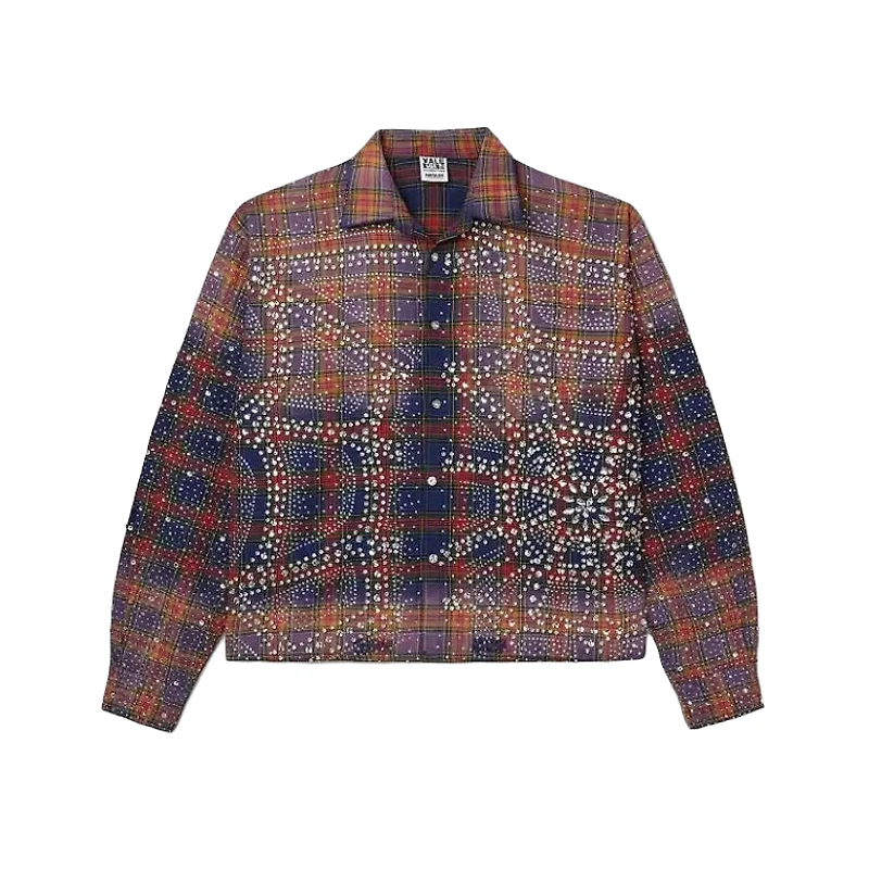 Vale Purple Fever Flannel