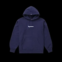 Supreme Box Logo Hoodie Navy FW21