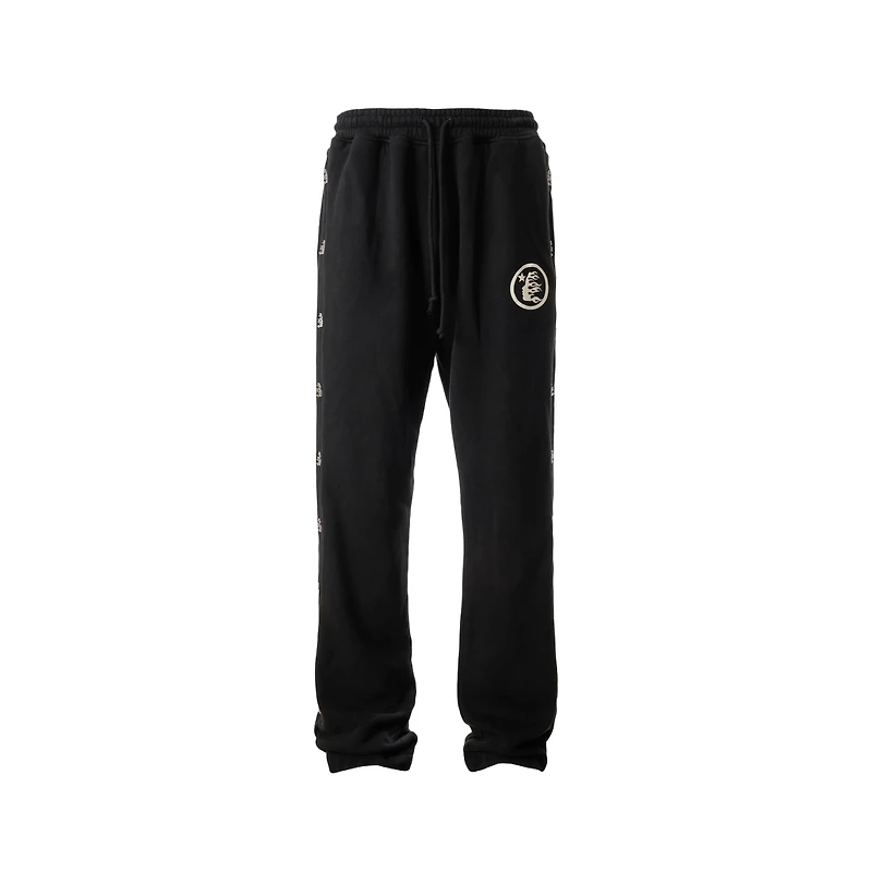 Hellstar Black Mirror Face Pants