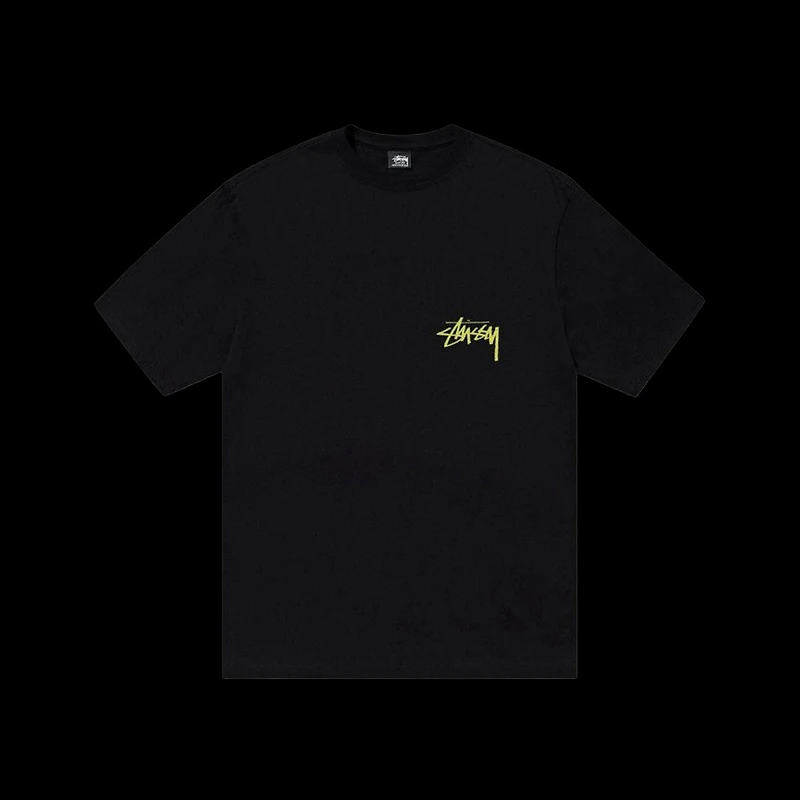 Stussy Beat Crazy Tee 'Black'