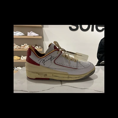 Pre-Owned Off-White x Air Jordan 2 Retro Low SP 'White Varsity Red'