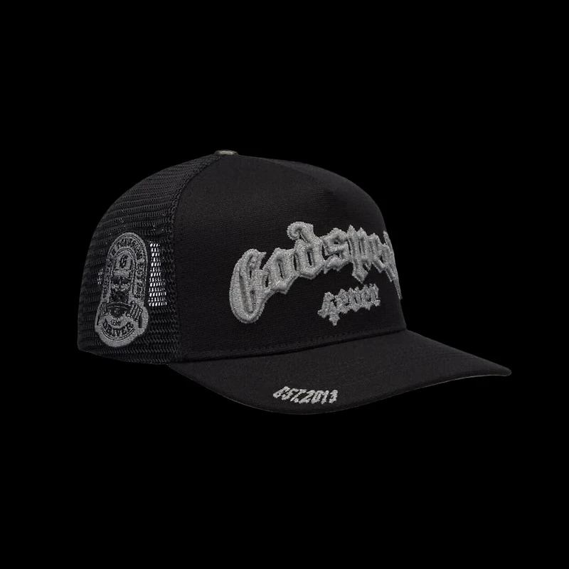 Godspeed GS FOREVER TRUCKER HAT Black 3M