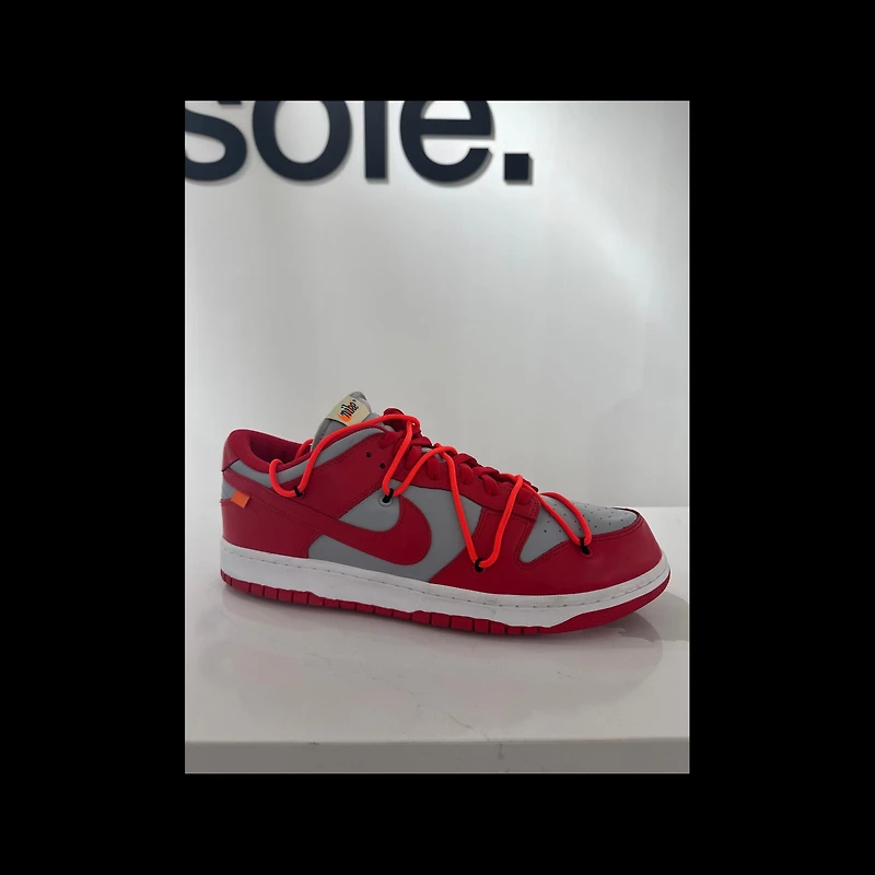 Pre-Owned Off-White x Dunk Low 'University Red'