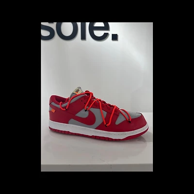 Pre-Owned Off-White x Dunk Low 'University Red'