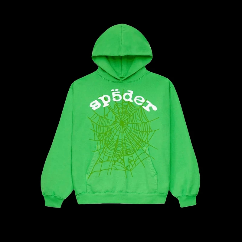 Sp5der Legacy Hoodie Green