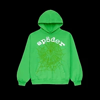 Sp5der Legacy Hoodie Green