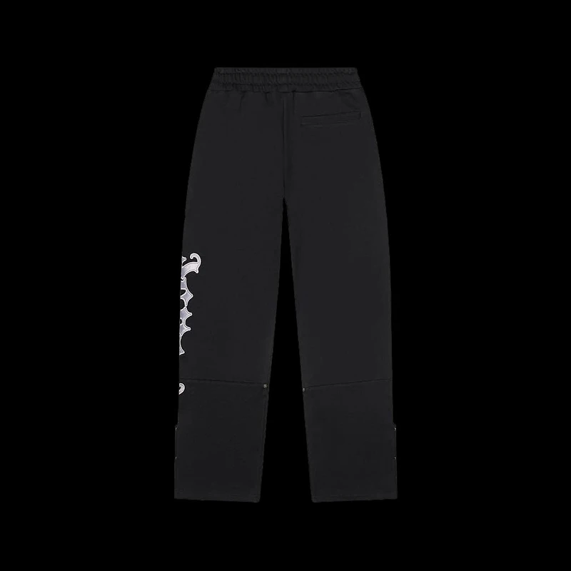 Godspeed Black/Silver Satin Sweatsuit Bottom