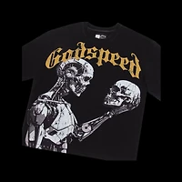 Godspeed Mankind vs Ai III Tee Black Yellow