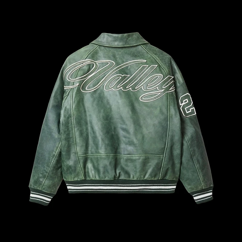 Vale Olive Valley Leather Jacket