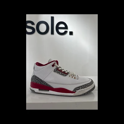 Pre-Owned Air Jordan 3 Retro 'Cardinal Red'