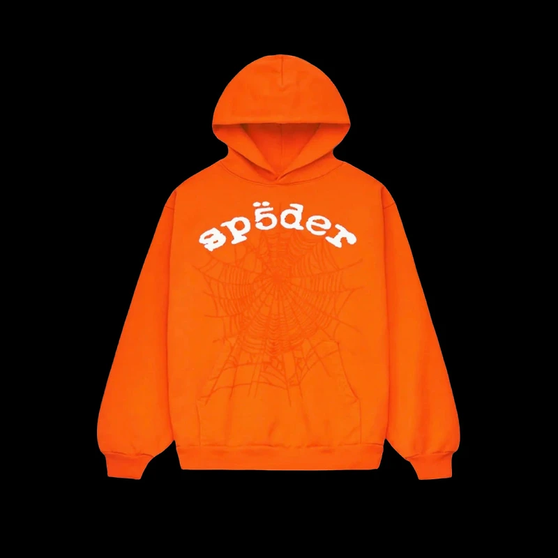 Sp5der Legacy Hoodie Orange
