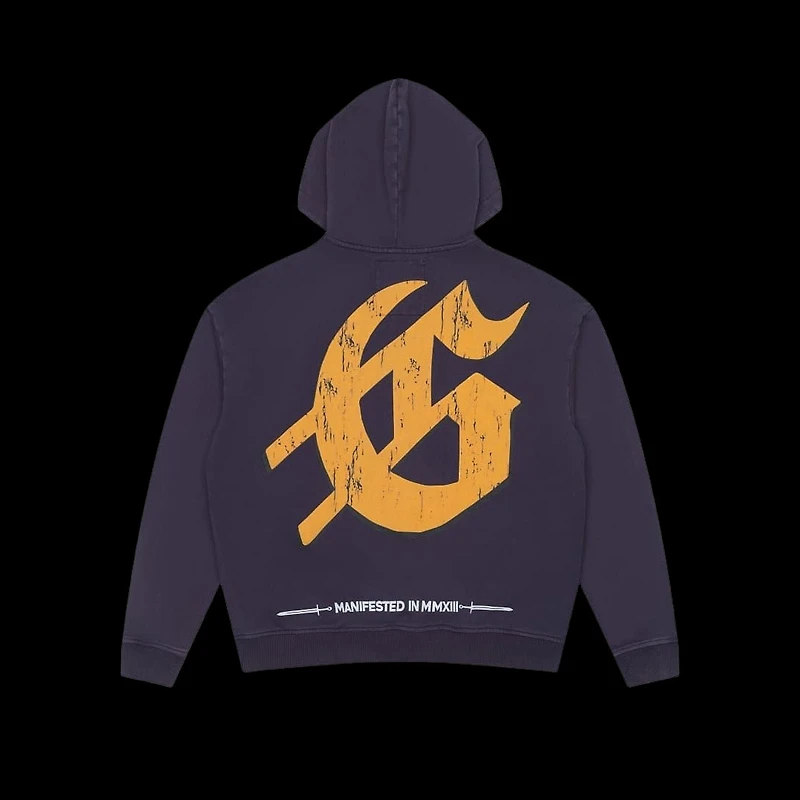 Godspeed Chrome Liberty Zip Up Hoodie Navy