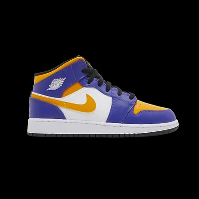 Air Jordan 1 Mid GS 'Lakers'