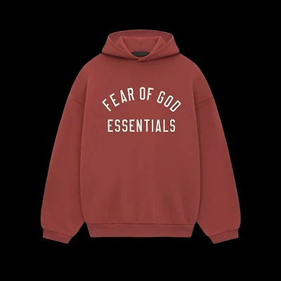 Essentials Crimson Red Hoodie