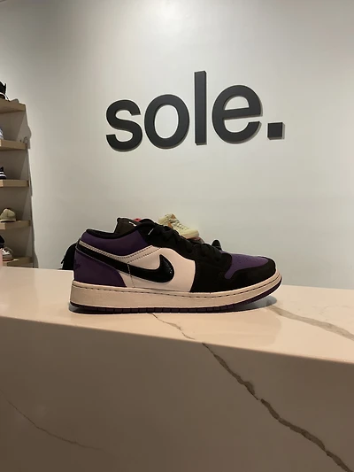 Pre-Owned Air Jordan 1 Low GS 'Court Purple'