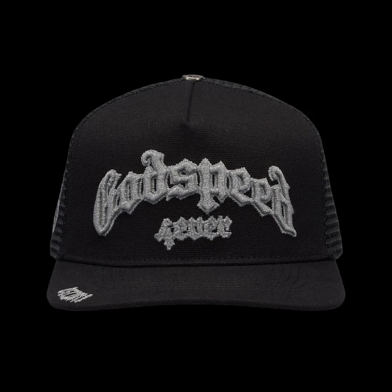 Godspeed GS FOREVER TRUCKER HAT Black 3M