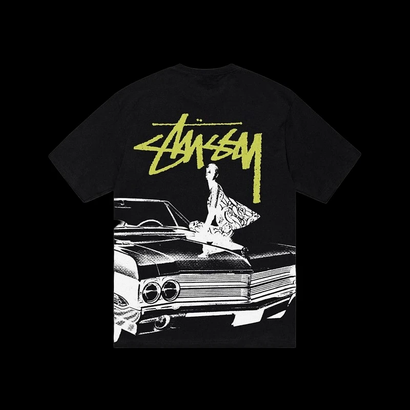 Stussy Beat Crazy Tee 'Black'