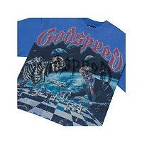 Godspeed Checkmate Blue Tee