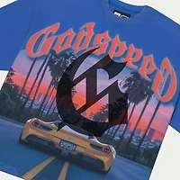 Godspeed Sunset BLVD Royal Blue Tee