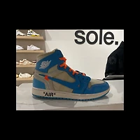 Pre-Owned Off-White x Air Jordan 1 Retro High OG 'UNC'