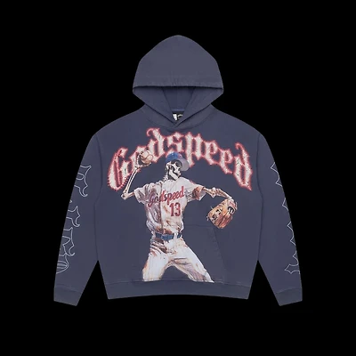 Godspeed Strike 1 Hoodie Navy Wash