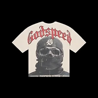 Godspeed Balaclava Szn Tee Bone Red