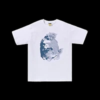 Bape Japanese Tattoo Big Ape Head Tee White