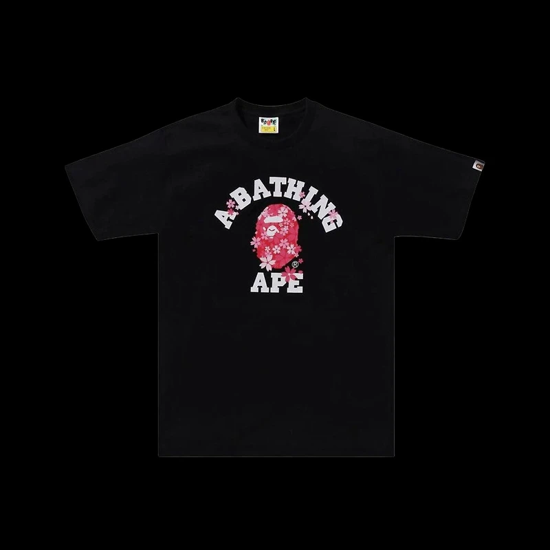 Bape Sakura ABC Black Tee