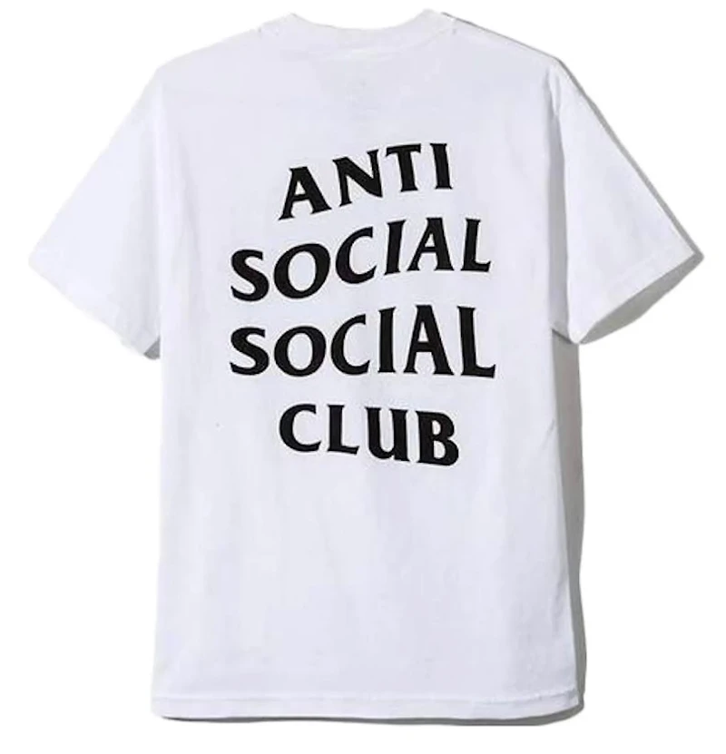 Anti Social Club Logo 2 T-Shirt 'White'
