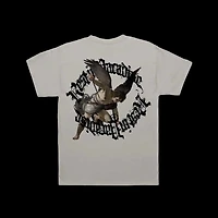Revenge Puff Print St. Micheal Tee Cement