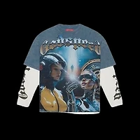 Godspeed Chosen One Layered T-Shirt (Blue wash)