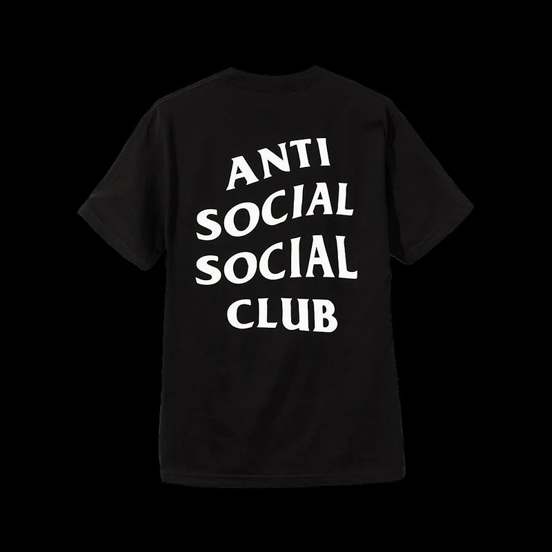 Anti Social Club Logo 2 T-Shirt 'Black'