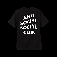 Anti Social Club Logo 2 T-Shirt 'Black'